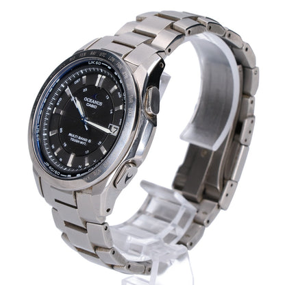 CASIO Oceanus Tough Solar Watch Silver Size ONE SIZE
