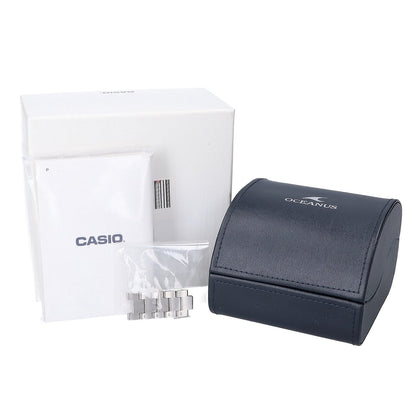 CASIO Oceanus Tough Solar Watch Silver Size ONE SIZE