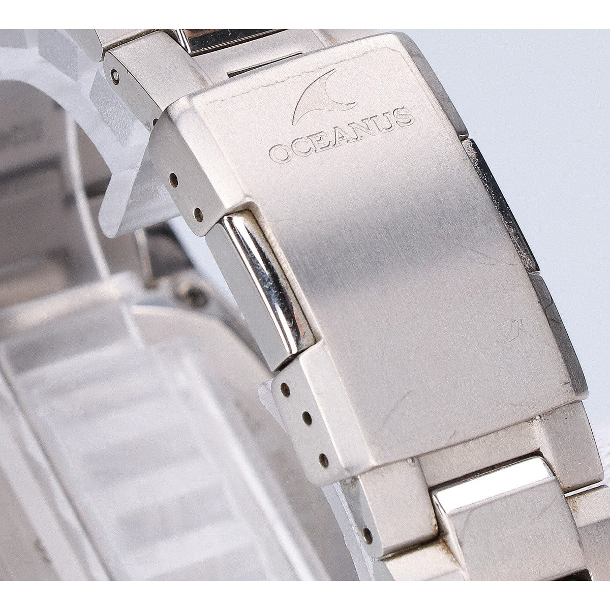 CASIO Oceanus Tough Solar Watch Silver Size ONE SIZE