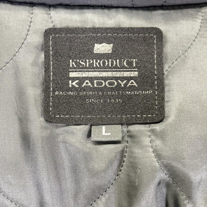 KADOYA CHILL OUT Geometric Fabric Jacket Charcoal Size L