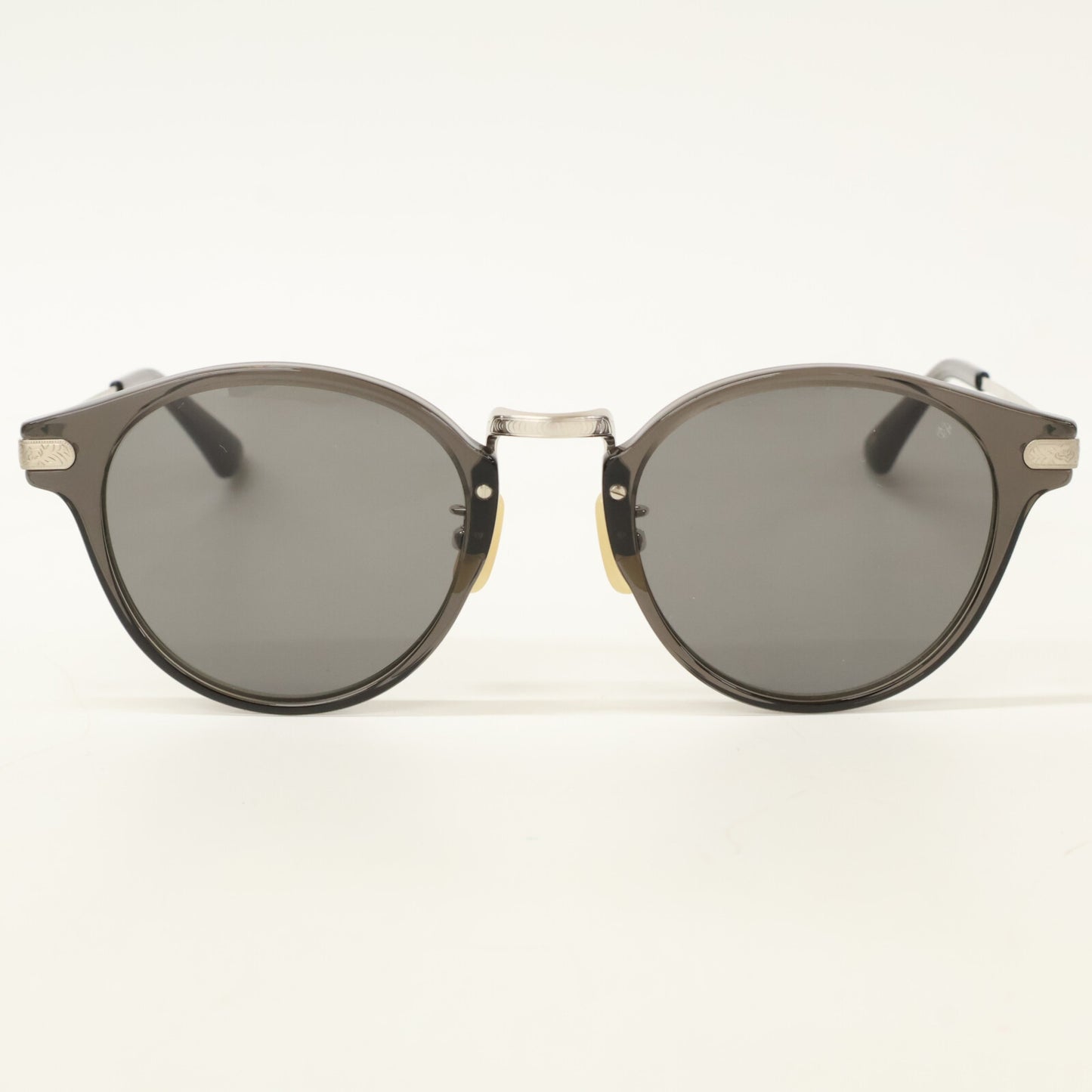 ayame GENERAL GY Boston Shape Sunglasses Gray Size 49X22