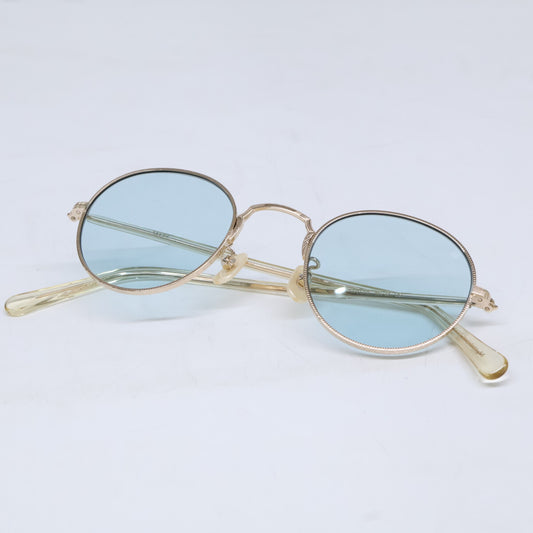 ayame OLDSTAR GO Titanium Boston White Gold Sunglasses Size 46X23