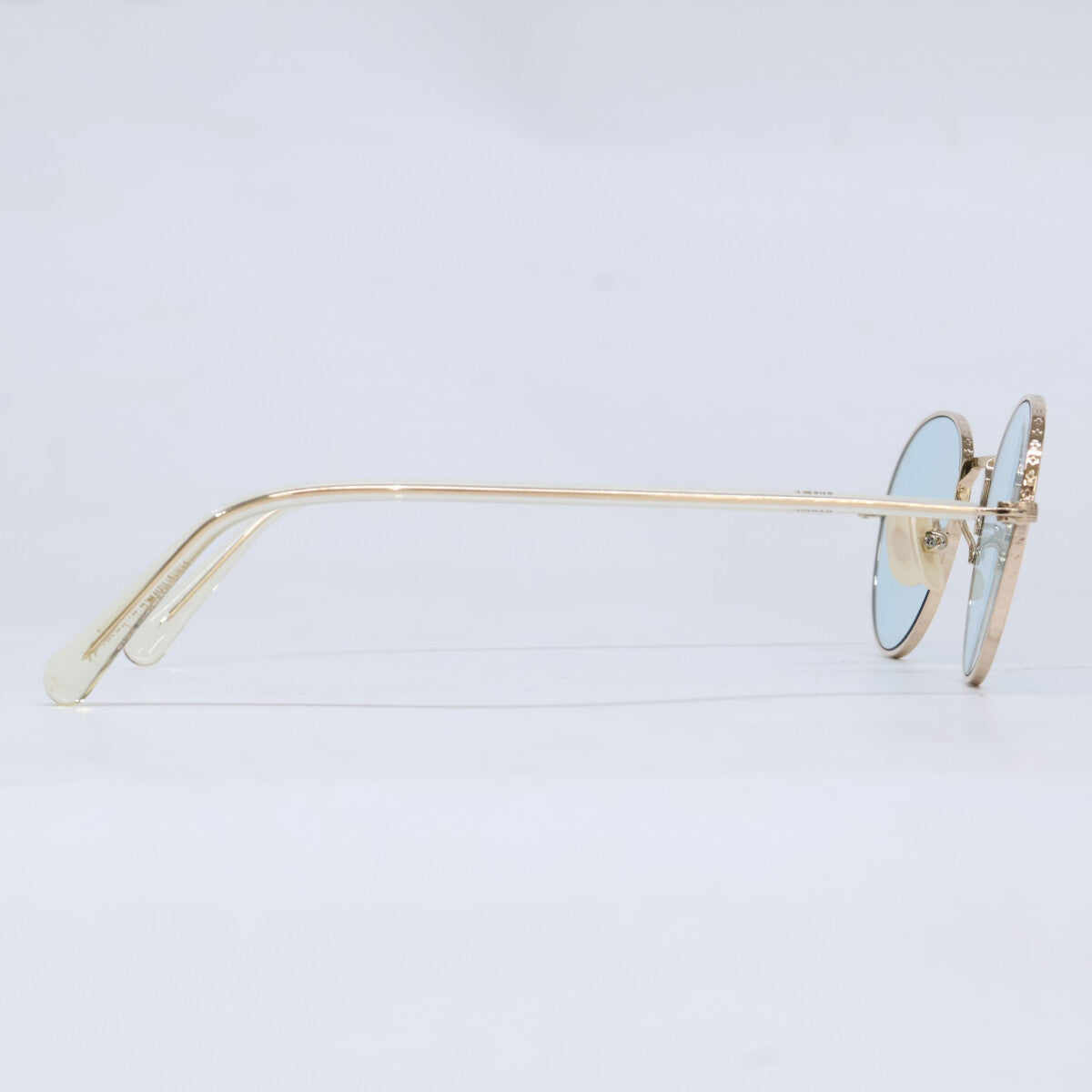 ayame OLDSTAR GO Titanium Boston White Gold Sunglasses Size 46X23