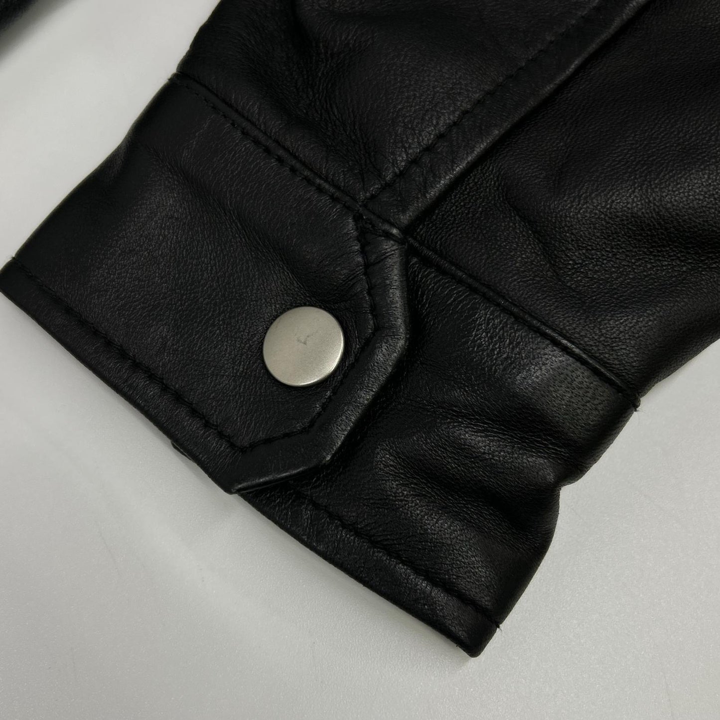 AVIREX Leather CWU Blouson Jacket Black Size M