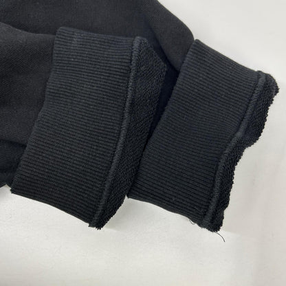 Yohji Yamamoto POUR HOMME 24AW Back Hoodie Black Size 3