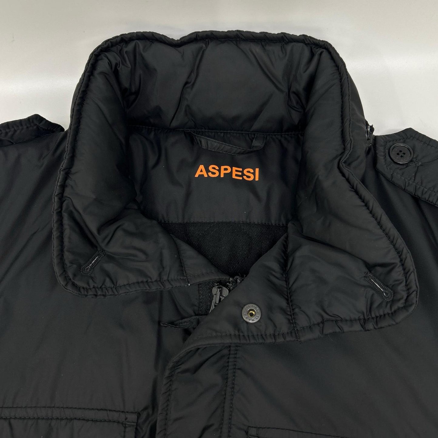 ASPESI M-65 Field Nylon Jacket Black Size XL