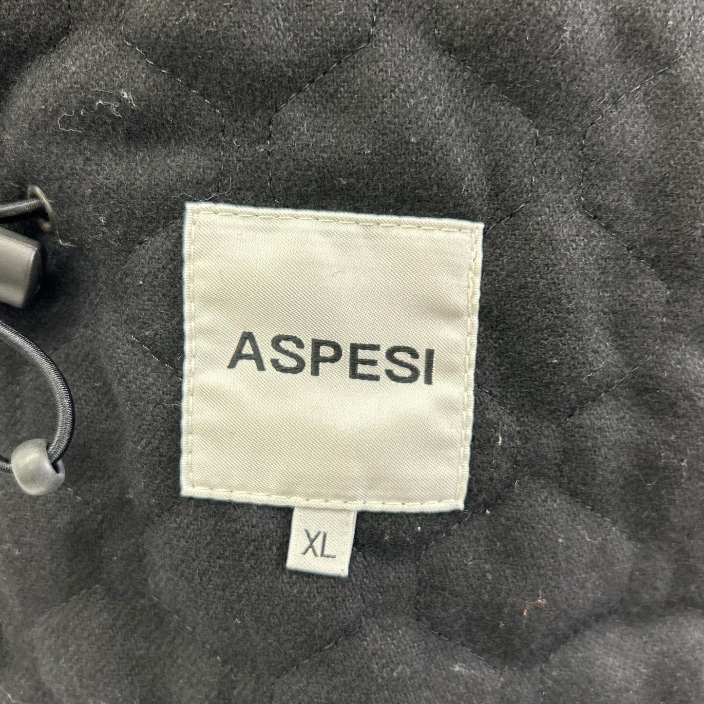 ASPESI M-65 Field Nylon Jacket Black Size XL