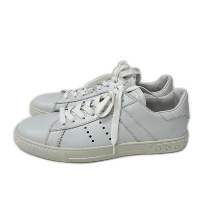 TOD'S Leather Low-Top Sneakers White Size 9