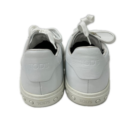 TOD'S Leather Low-Top Sneakers White Size 9