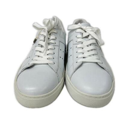 TOD'S Leather Low-Top Sneakers White Size 9