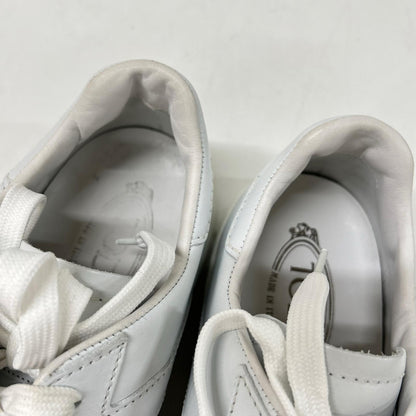TOD'S Leather Low-Top Sneakers White Size 9