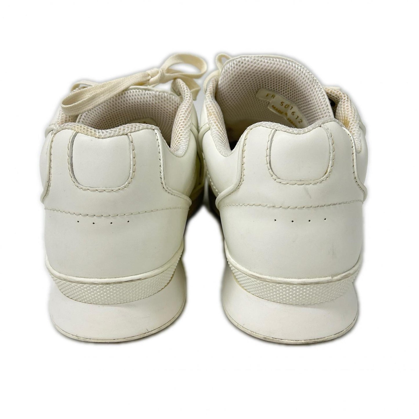 SAINT LAURENT PARIS JUMP Leather Sneakers White Size EU 43