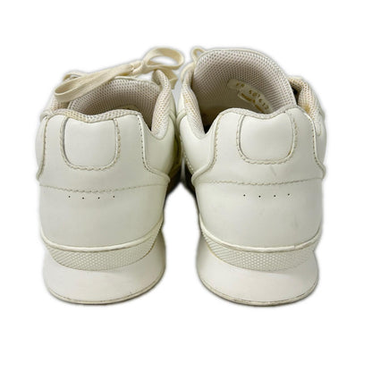 SAINT LAURENT PARIS JUMP Leather Sneakers White Size EU 43