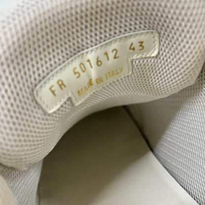 SAINT LAURENT PARIS JUMP Leather Sneakers White Size EU 43