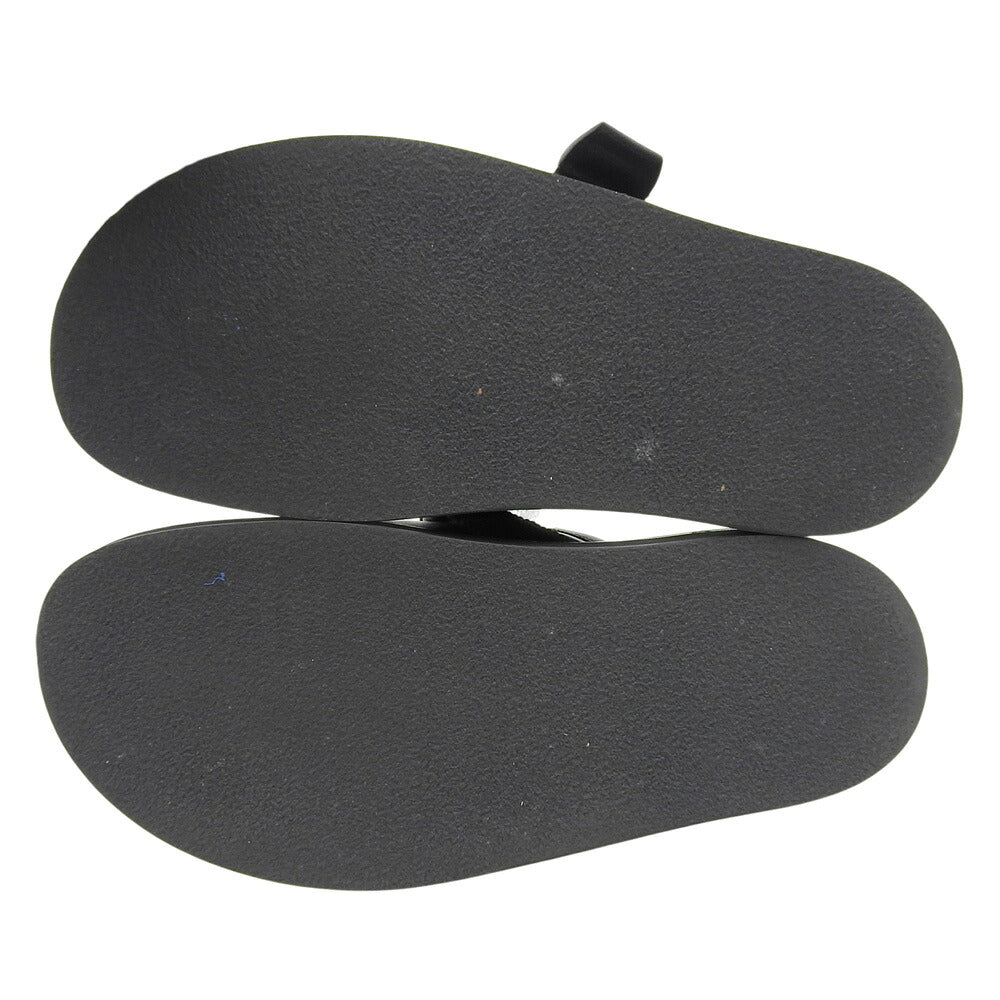 AMBUSH Padded Belt Leather Slide Sandals Black Size EU 41