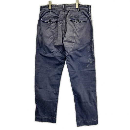 RRL Gray Double Knee Painter Jeans Size 31×32