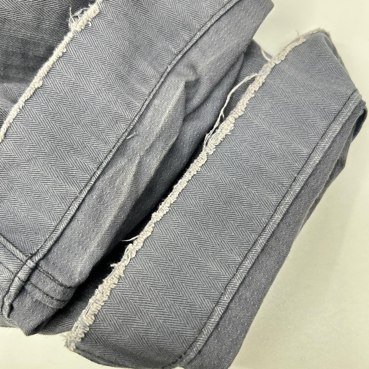 RRL Gray Double Knee Painter Jeans Size 31×32