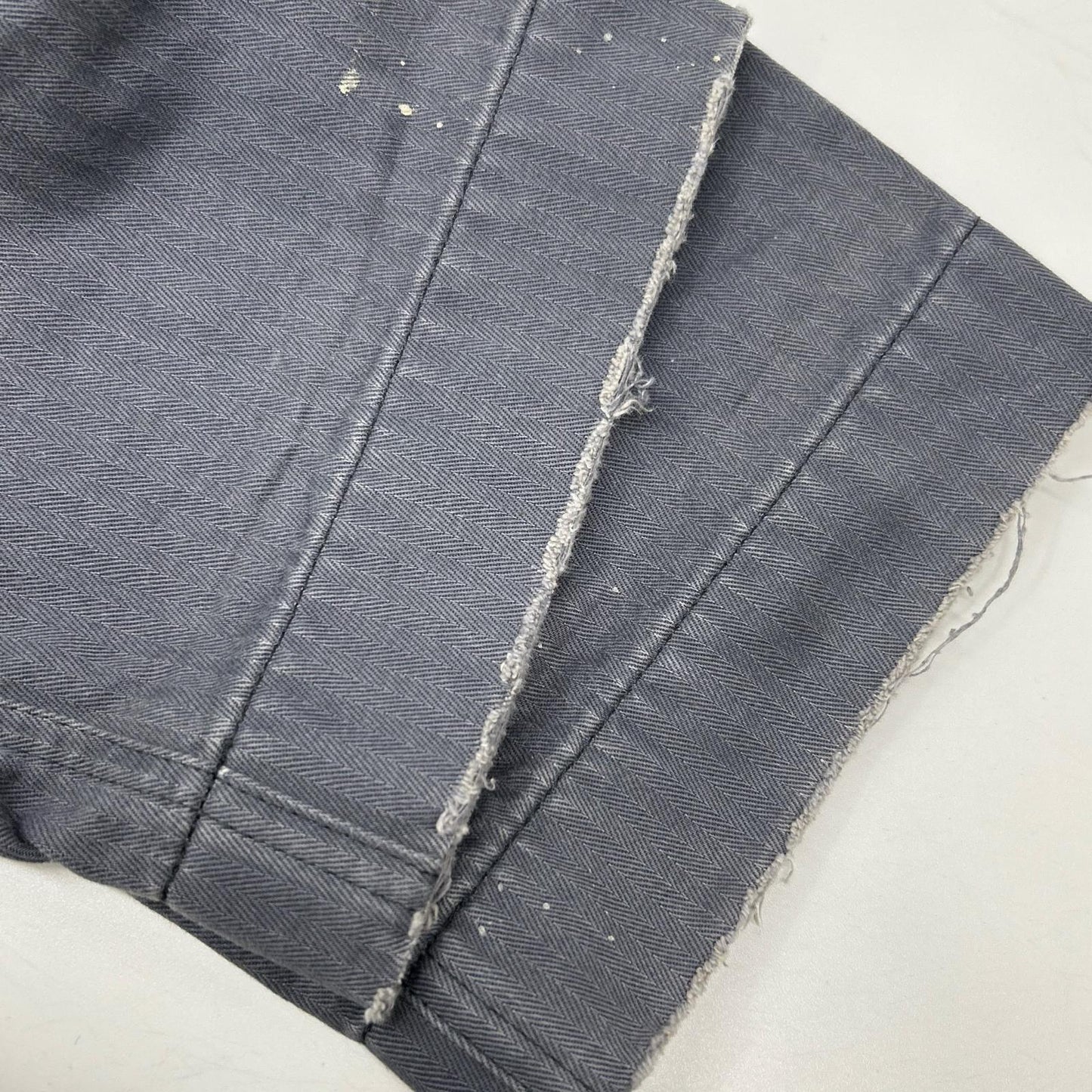 RRL Gray Double Knee Painter Jeans Size 31×32