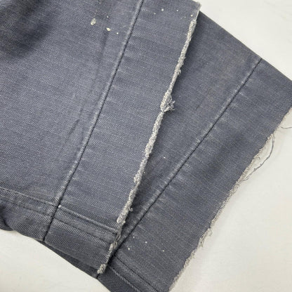 RRL Gray Double Knee Painter Jeans Size 31×32