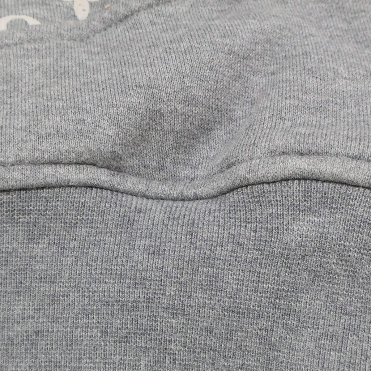 LOUIS VUITTON Monogram Circle Cut Hoodie Gray Size XS