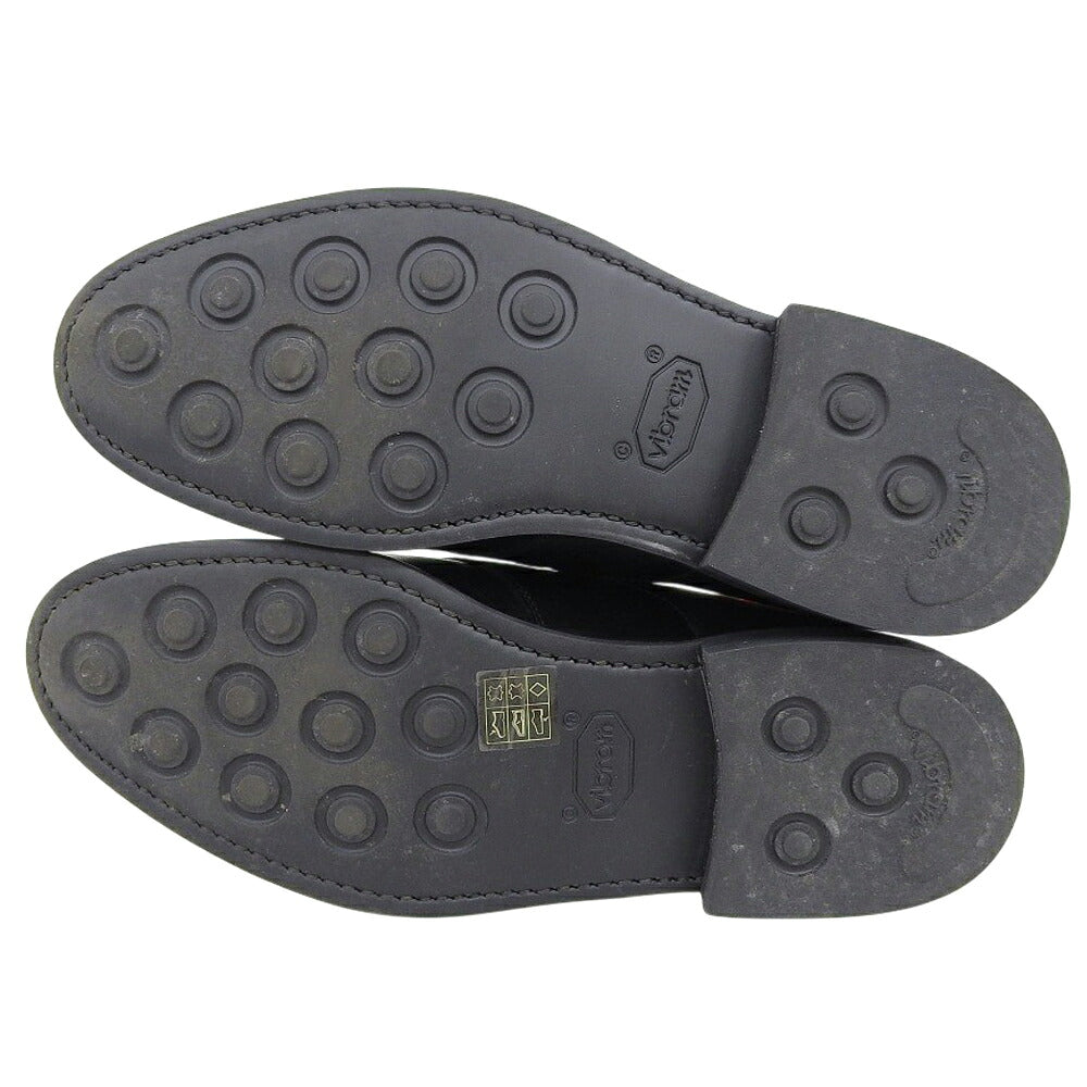 Berwick Leather Coin Loafers Black Size 5.5