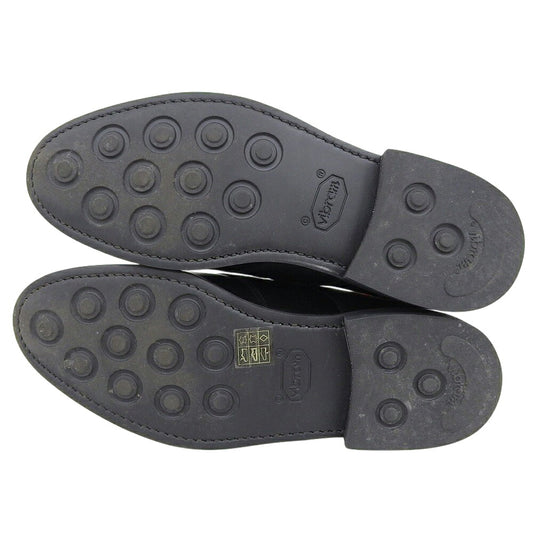 Berwick Leather Coin Loafers Black Size 5.5