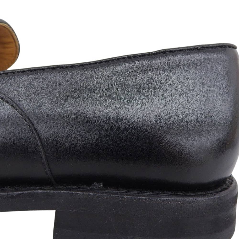 Berwick Leather Coin Loafers Black Size 5.5