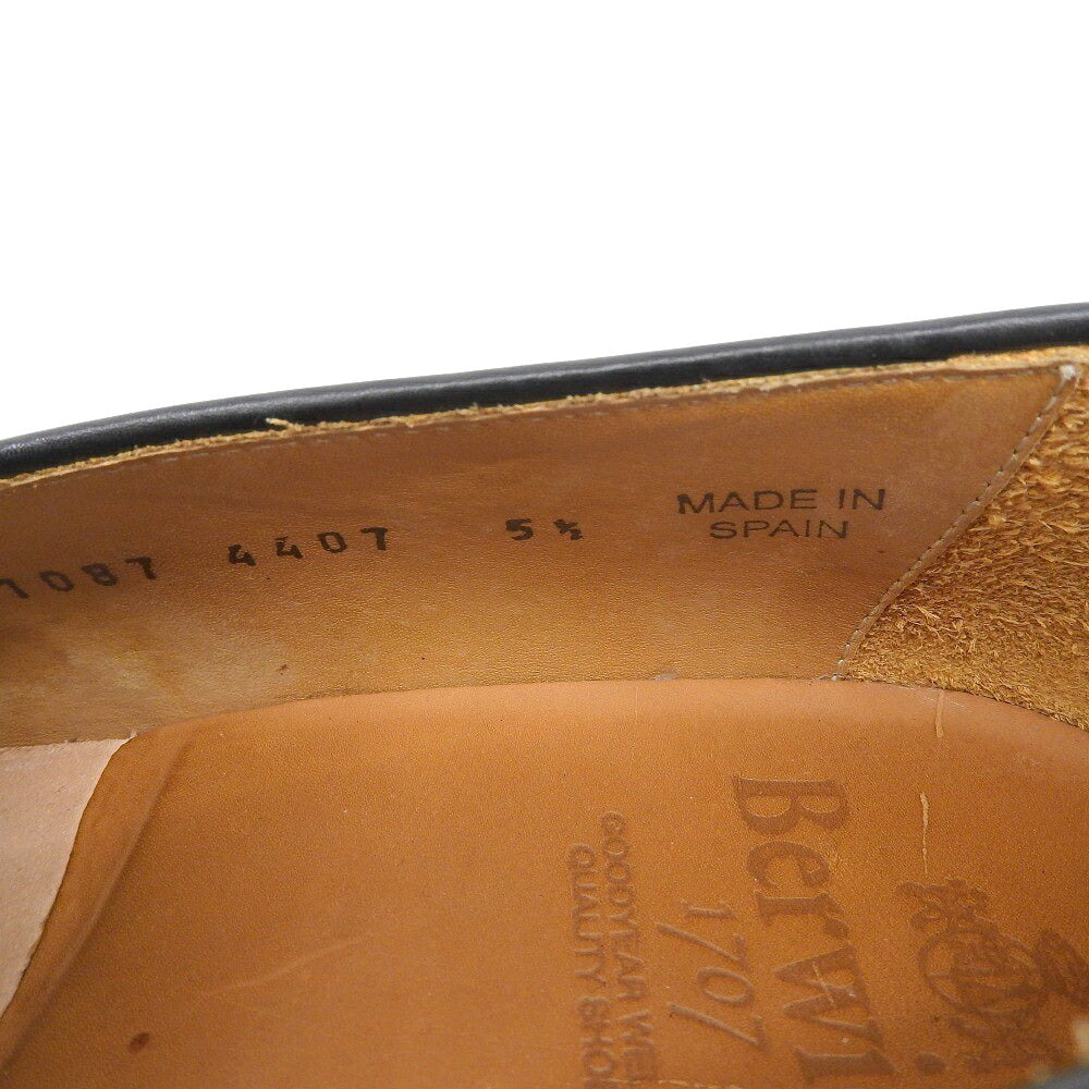 Berwick Leather Coin Loafers Black Size 5.5