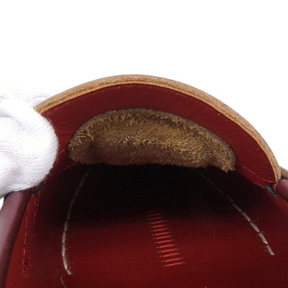 REGAL Shoe&Co Leather Coin Loafers Burgundy Size 25