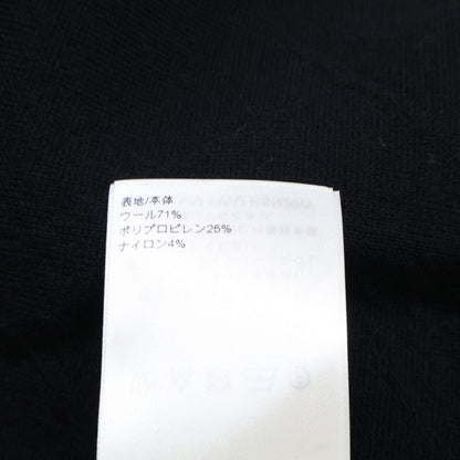 LOUIS VUITTON 25 Logo Embroidered Pearl Jacket Black Size M