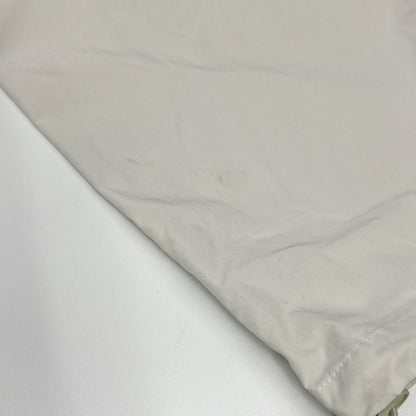 PRADA 23 Nylon Wide Slacks Pants White Size S