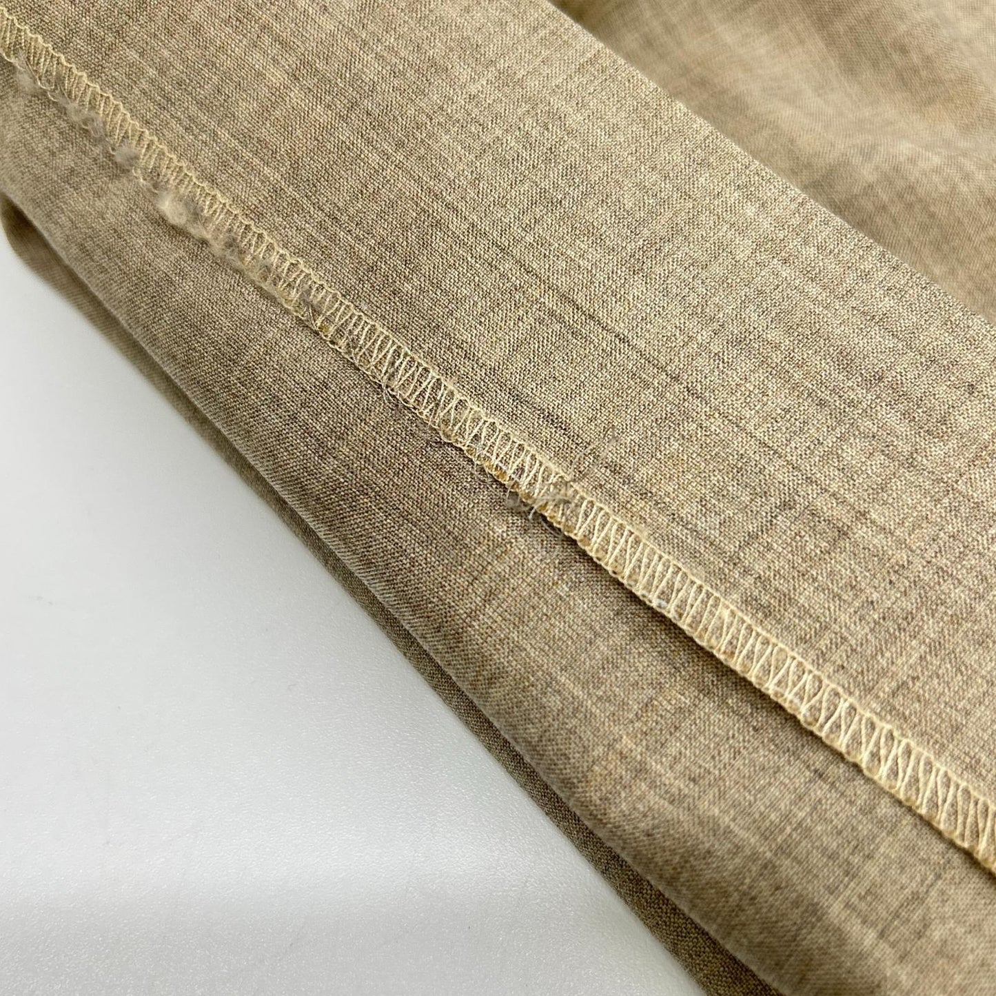 AURALEE 25SS Super Fine Tropical Wool Slacks Beige Size 4