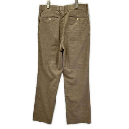 AURALEE 25SS Super Fine Tropical Wool Slacks Beige Size 4