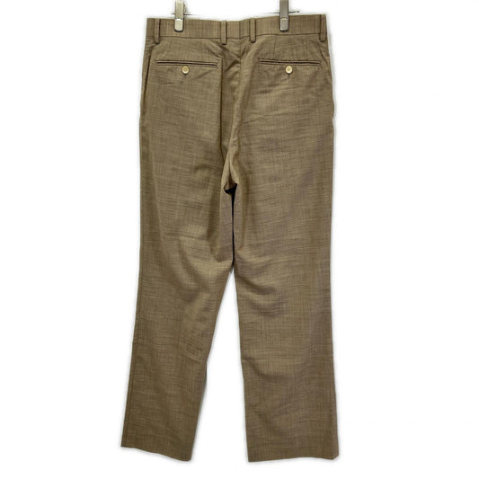 AURALEE 25SS Super Fine Tropical Wool Slacks Beige Size 4