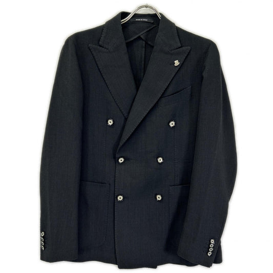 TAGLIATORE Montecarlo Wool Double Breasted Blazer Size 46/7R