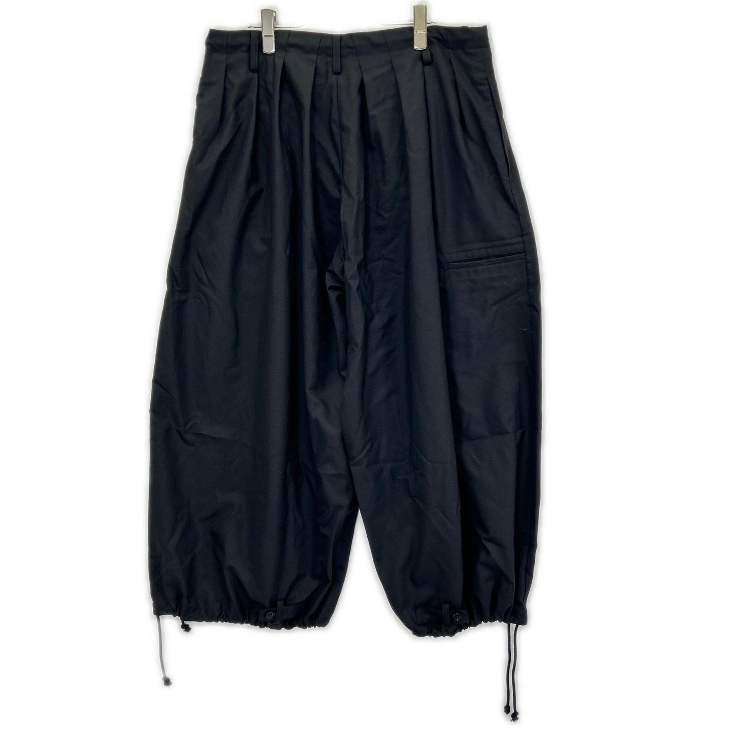 Y's BANG ON! Wool 4-Tuck Drawstring Balloon Pants Size 2
