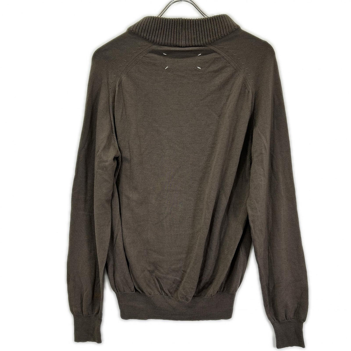 MARTIN MARGIELA 2013 Crewneck Long Sleeve Knit Brown Size M