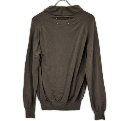 MARTIN MARGIELA 2013 Crewneck Long Sleeve Knit Brown Size M