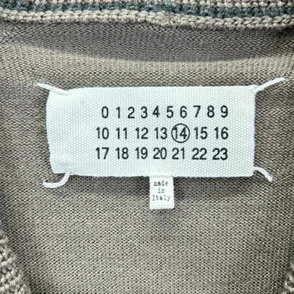 MARTIN MARGIELA 2013 Crewneck Long Sleeve Knit Brown Size M