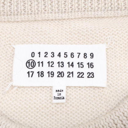 MARTIN MARGIELA Striped Mohair Crewneck Sweater Size M