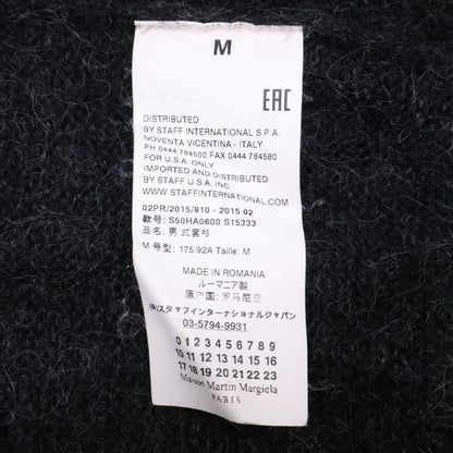 MARTIN MARGIELA Striped Mohair Crewneck Sweater Size M