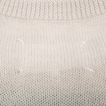 MARTIN MARGIELA Striped Mohair Crewneck Sweater Size M