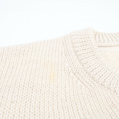 MARTIN MARGIELA Striped Mohair Crewneck Sweater Size M