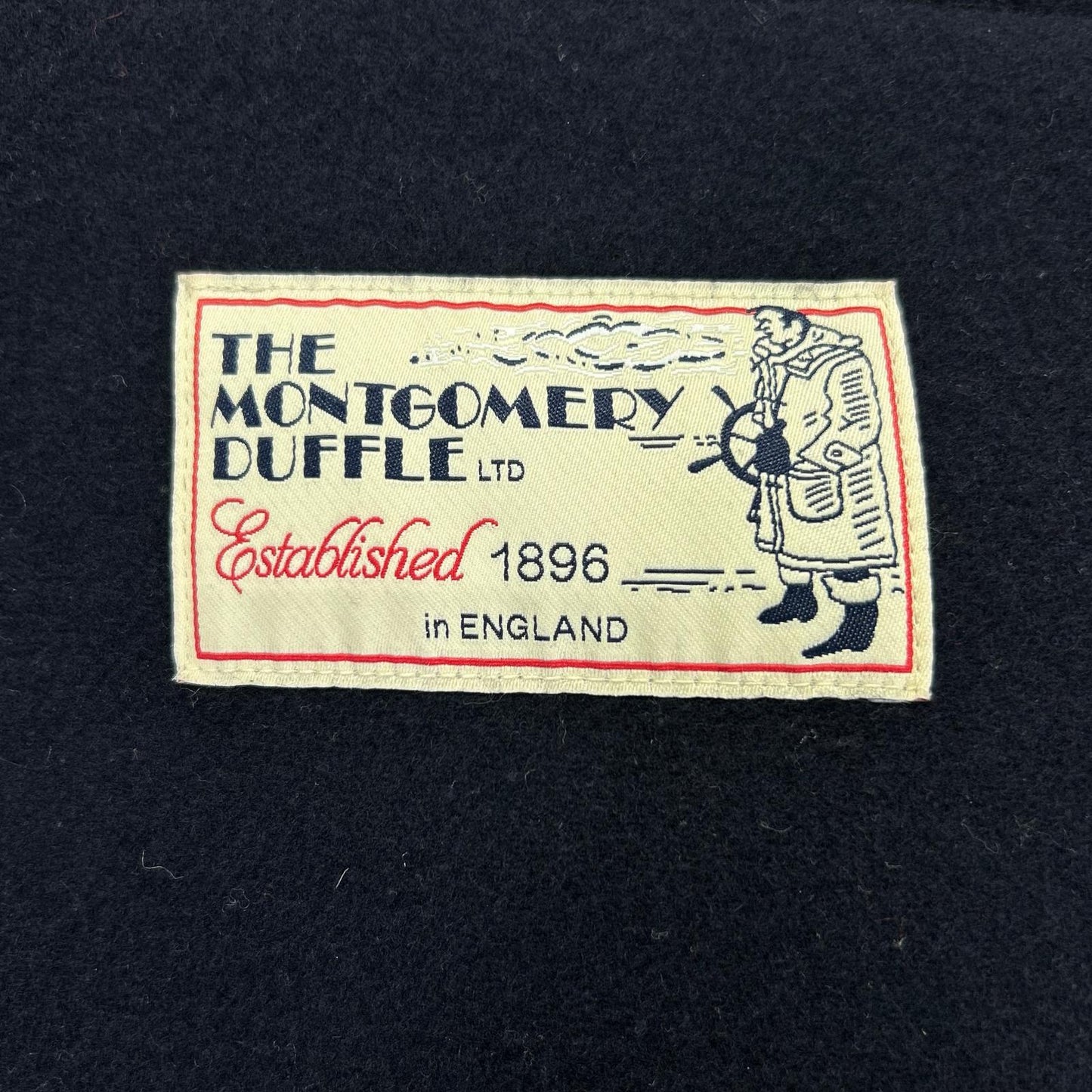 MONTGOMERY A3039FC Navy Wool Blend Duffle Coat Size 3
