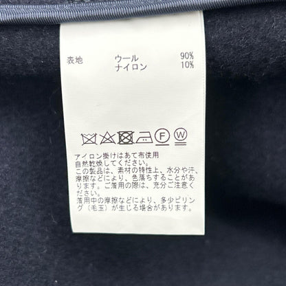 MONTGOMERY A3039FC Navy Wool Blend Duffle Coat Size 3