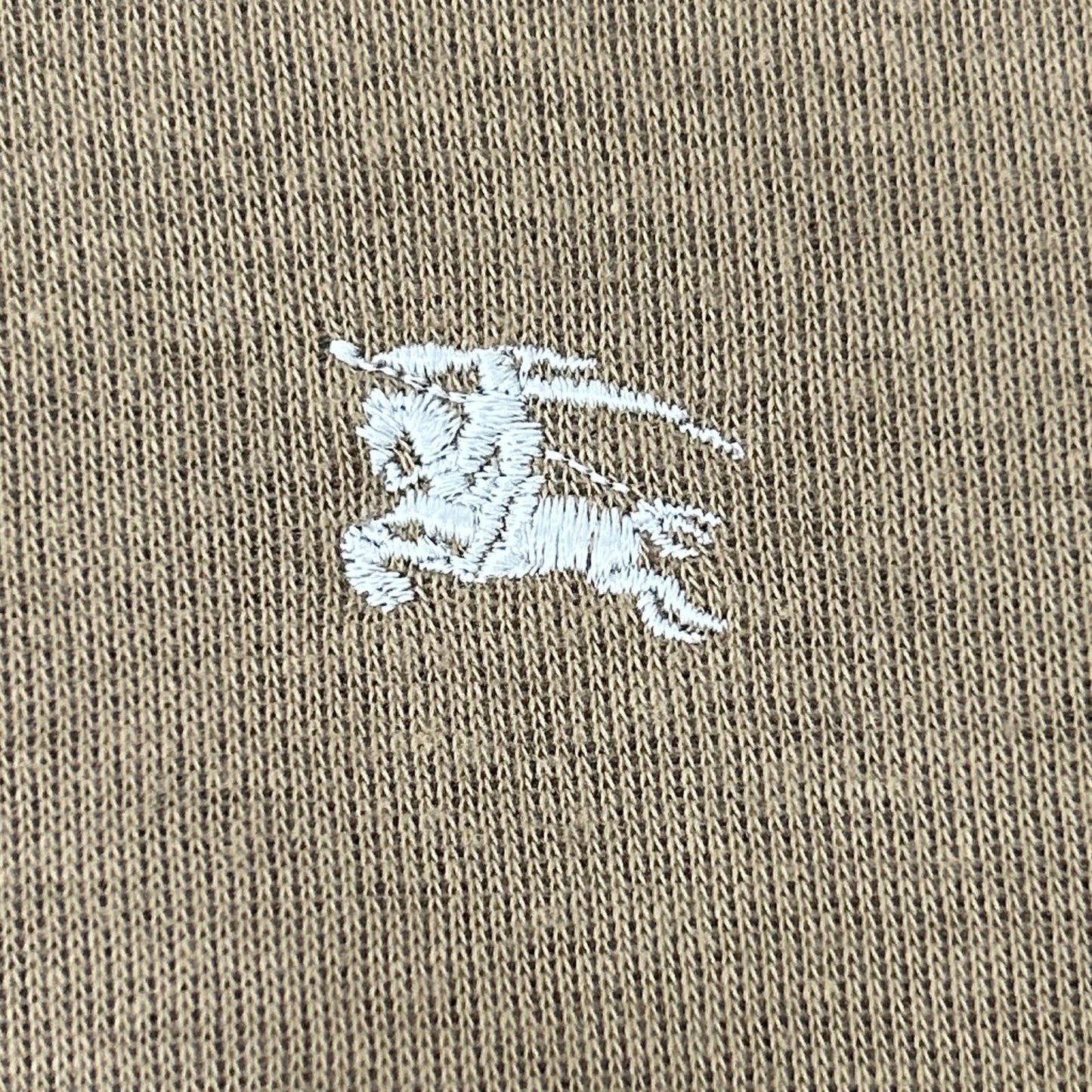 BURBERRY Brown Crewneck Back Print Sweatshirt Size M