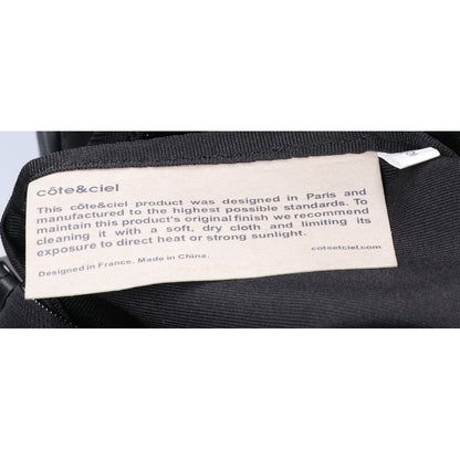 Cote&Ciel OBION Raven 2-Way Polyester Black Coat Size 34L