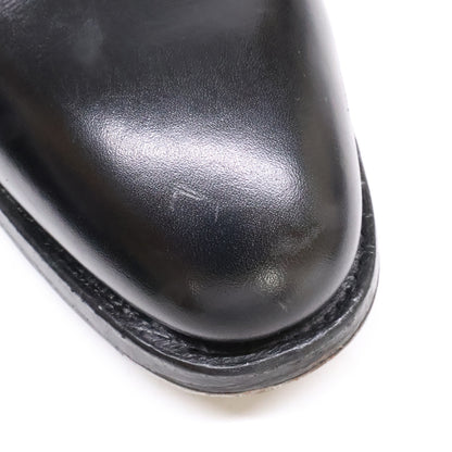 Crockett&Jones WEMBLEY Plain Toe Leather Black Sneakers Size 9E