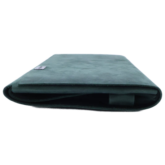 Shosa Basic Long Leather Wallet Green Size ONE SIZE