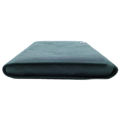 Shosa Basic Long Leather Wallet Green Size ONE SIZE